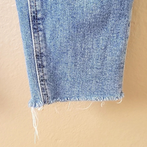 ASOS Women's Medium Wash Frayed Hem Skinny Jeans - Size 26 - Picture 6 of 10